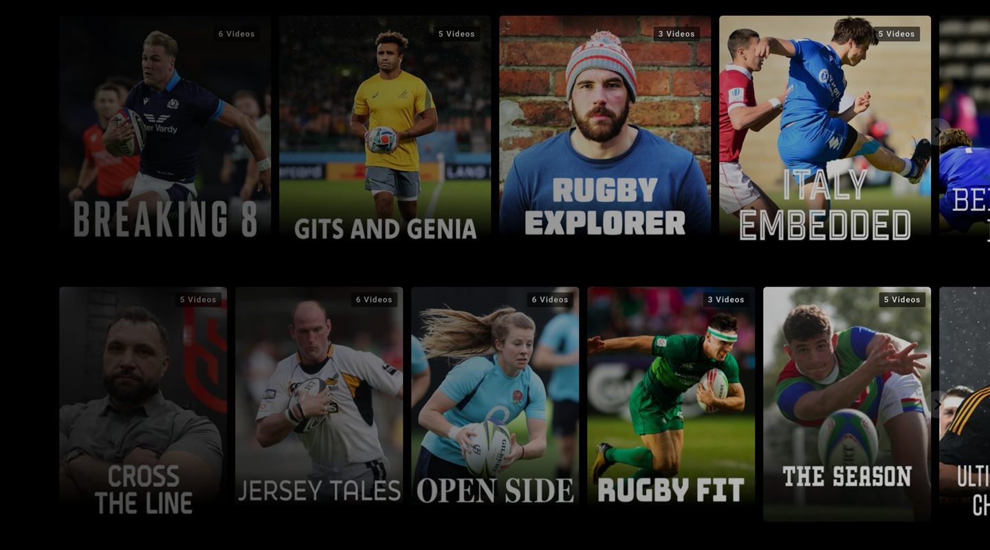 rugby video on demand