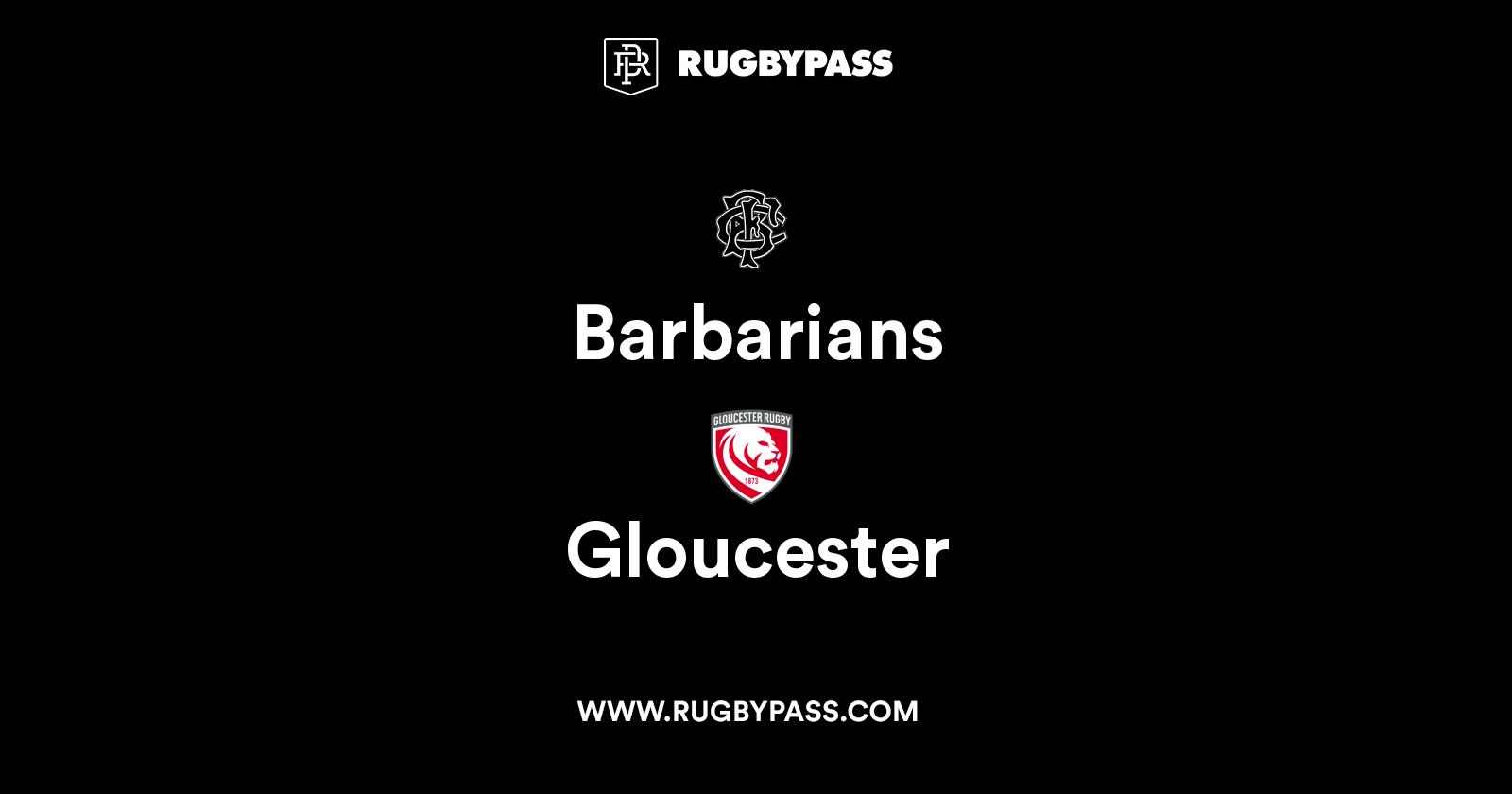 Barbarians vs Gloucester | Live & Latest Rugby Union Scores & Results