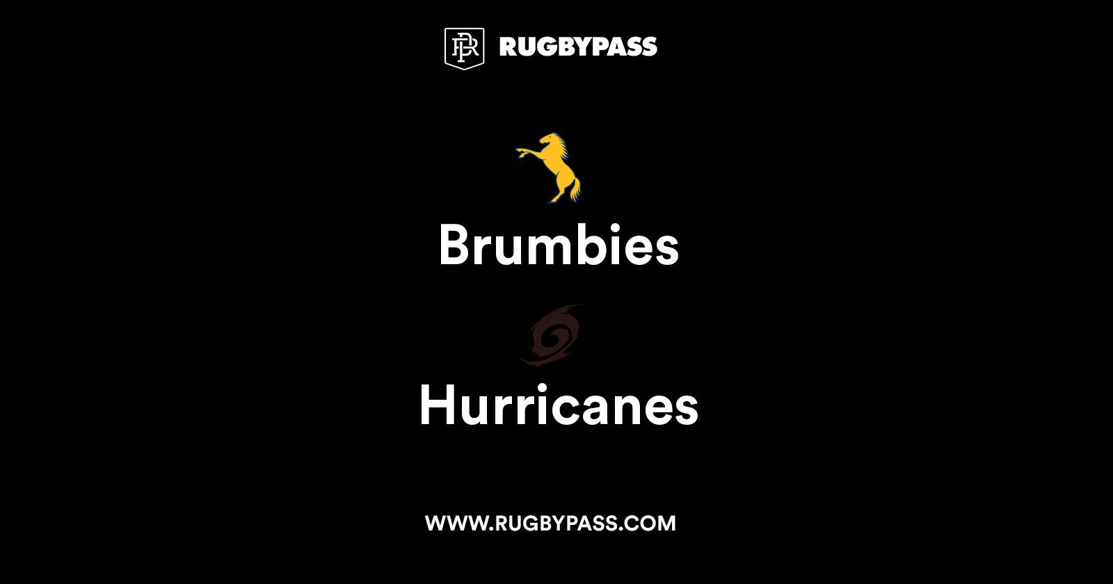 Brumbies vs Hurricanes Live & Latest Rugby Union Scores & Results
