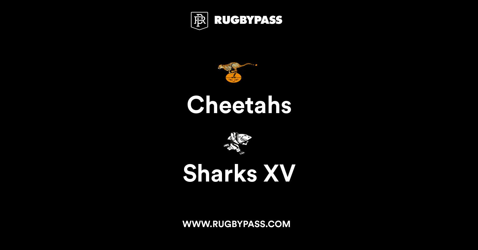 CHEETAHS VS SHARKS LIVE!  Challenge Cup Live Commentary