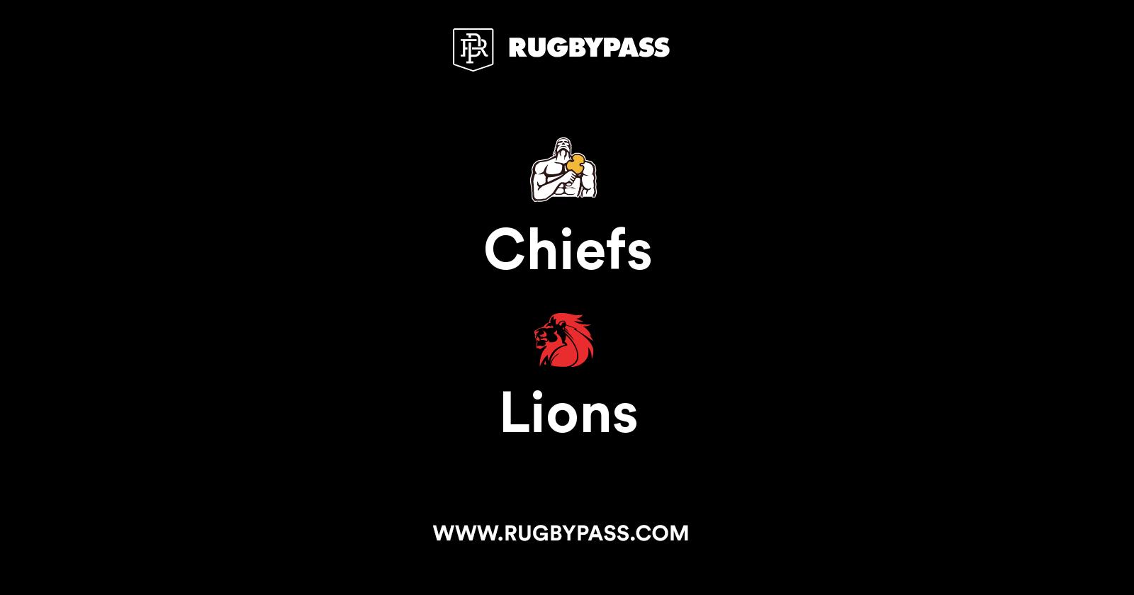 Chiefs vs Lions Live & Latest Rugby Union Scores & Results RugbyPass