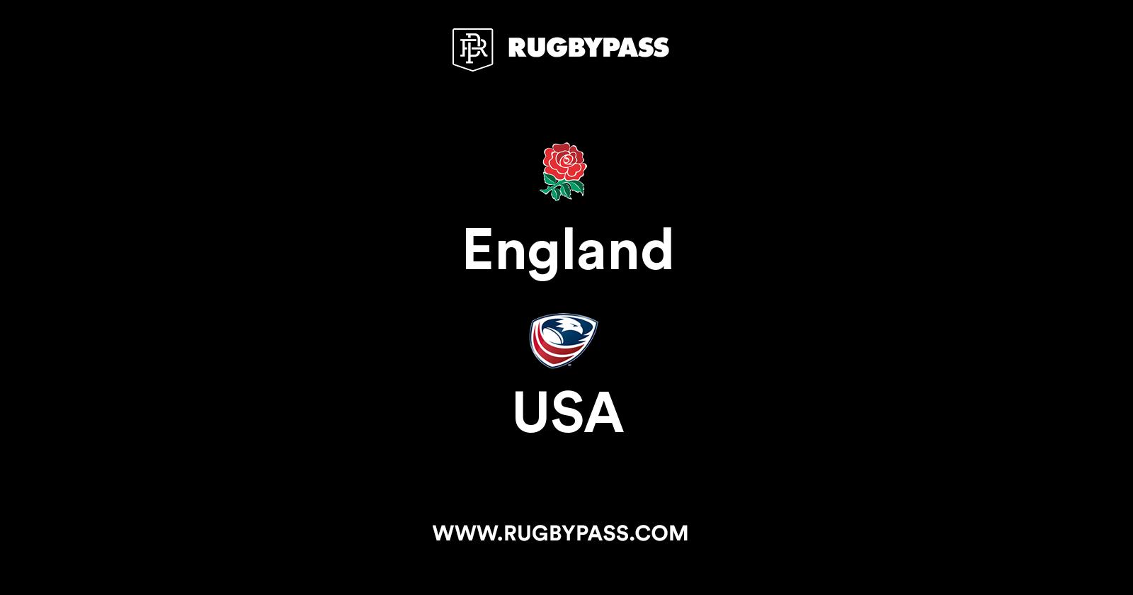 England vs USA Live & Latest Rugby Union Scores & Results RugbyPass