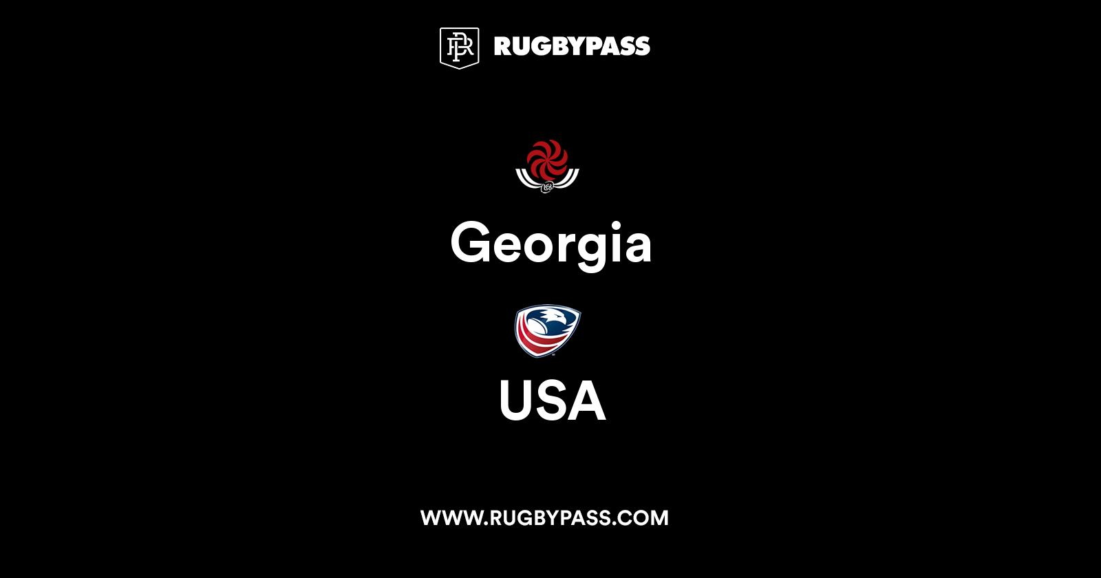 Georgia vs USA | Live & Latest Rugby Union Scores & Results | RugbyPass