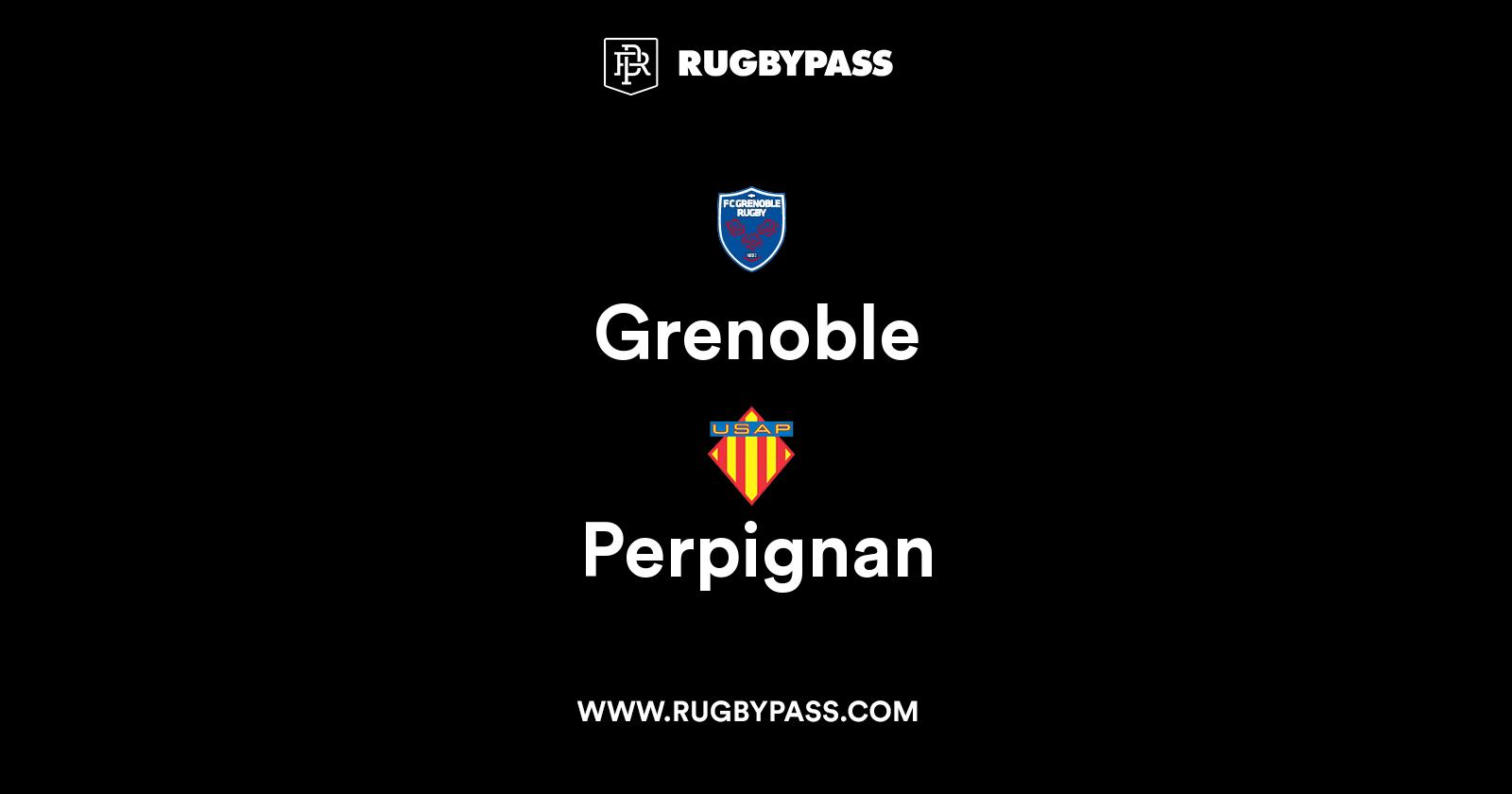 Grenoble vs Perpignan Live & Latest Rugby Union Scores & Results