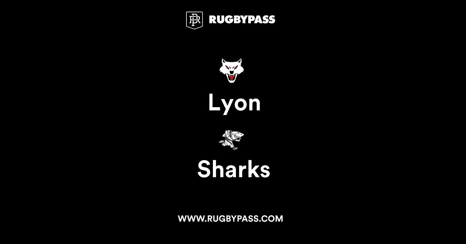 Lyon vs Sharks | Sharks vs Lyon | Table & Standings | Challenge Cup Live