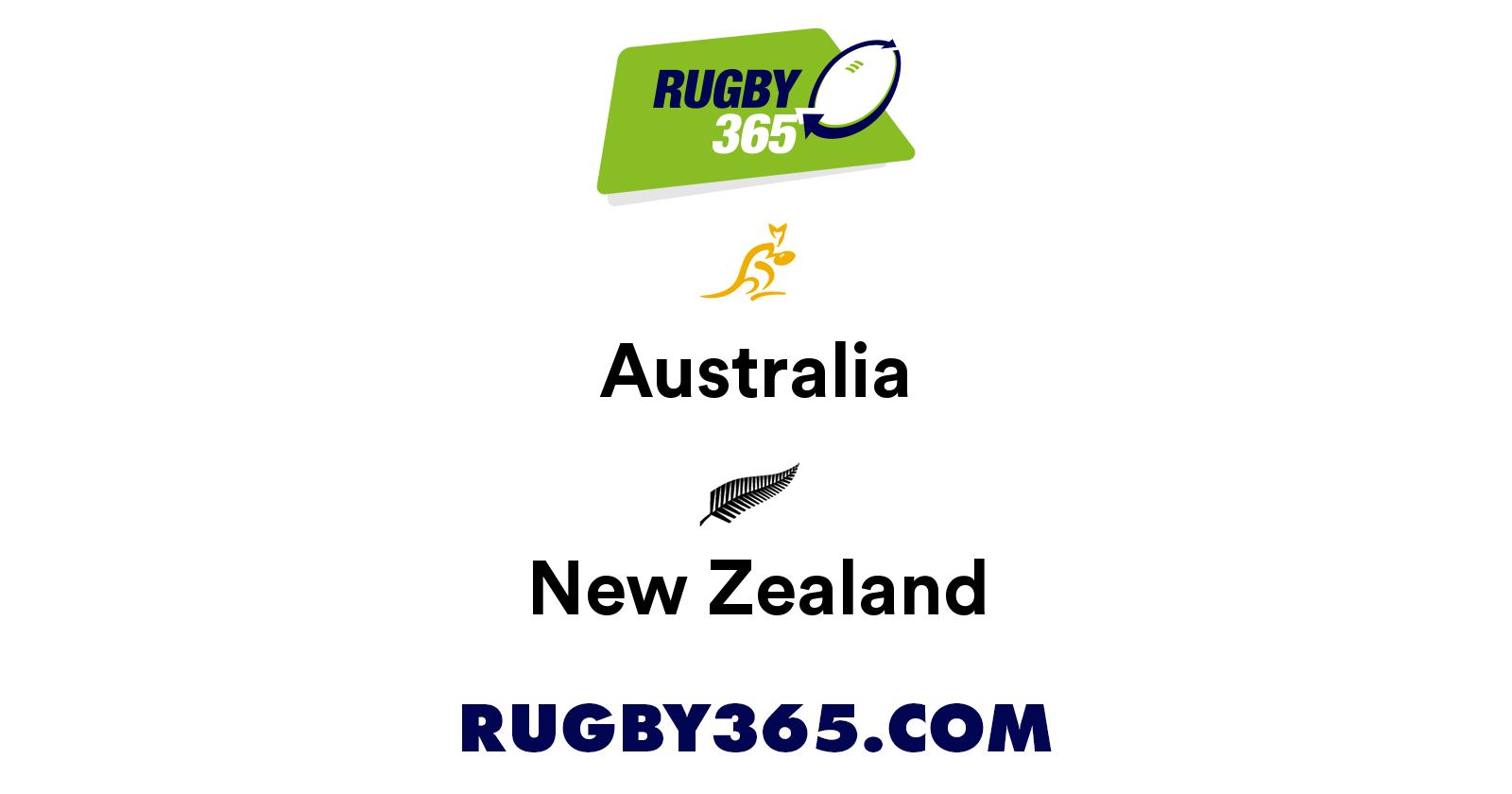 Australia vs New Zealand | Head to Head Stats | Rugby 365