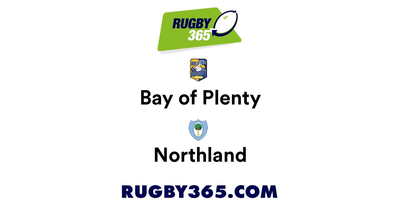 Bay of Plenty vs Northland Live & Latest Rugby Union Scores & Results