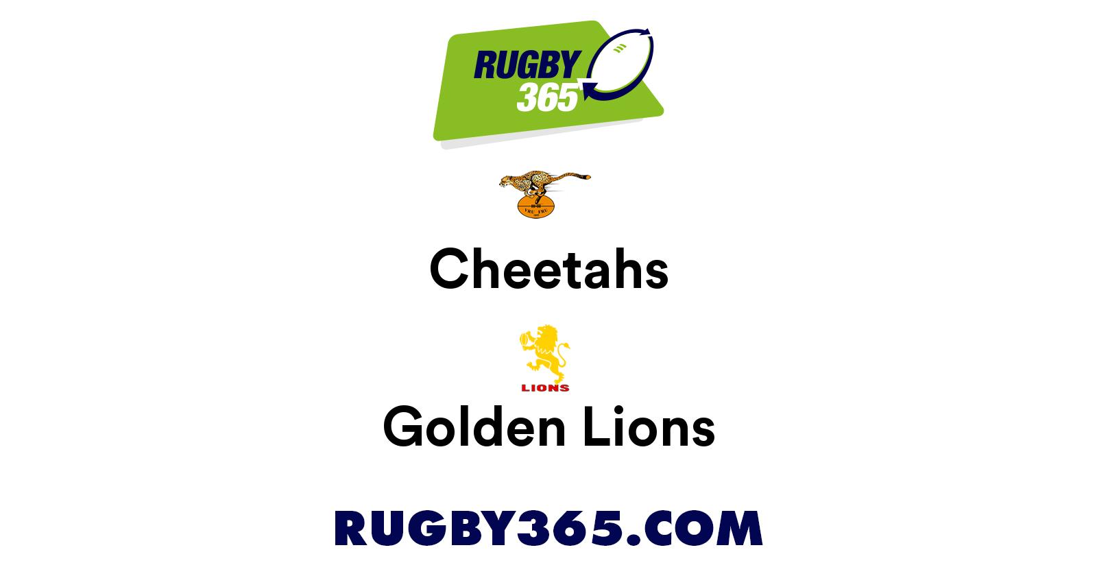 Cheetahs vs Golden Lions | Live & Latest Rugby Union Scores & Results ...