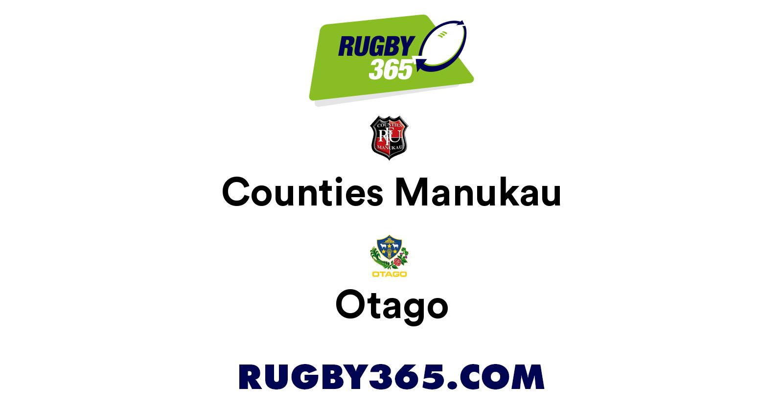 Counties Manukau vs Otago | Live & Latest Rugby Union Scores & Results ...