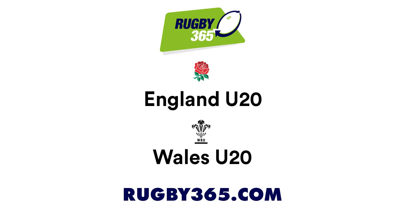 England U20 vs Wales U20 | Live & Latest Rugby Union Scores & Results ...