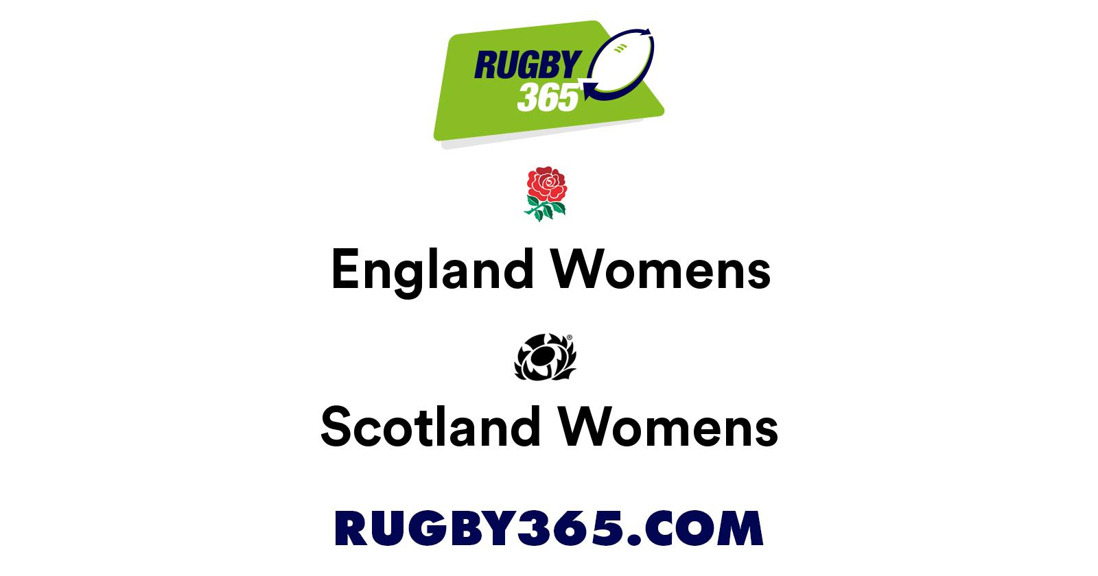 England Women's Vs Scotland Women's | Live & Latest Rugby Union Scores ...