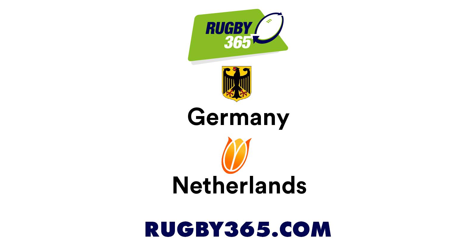 Germany vs Netherlands | Head to Head Stats | Rugby 365
