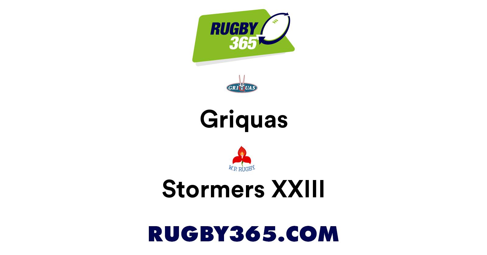 Griquas vs Western Province | Live Table & Log | Rugby 365