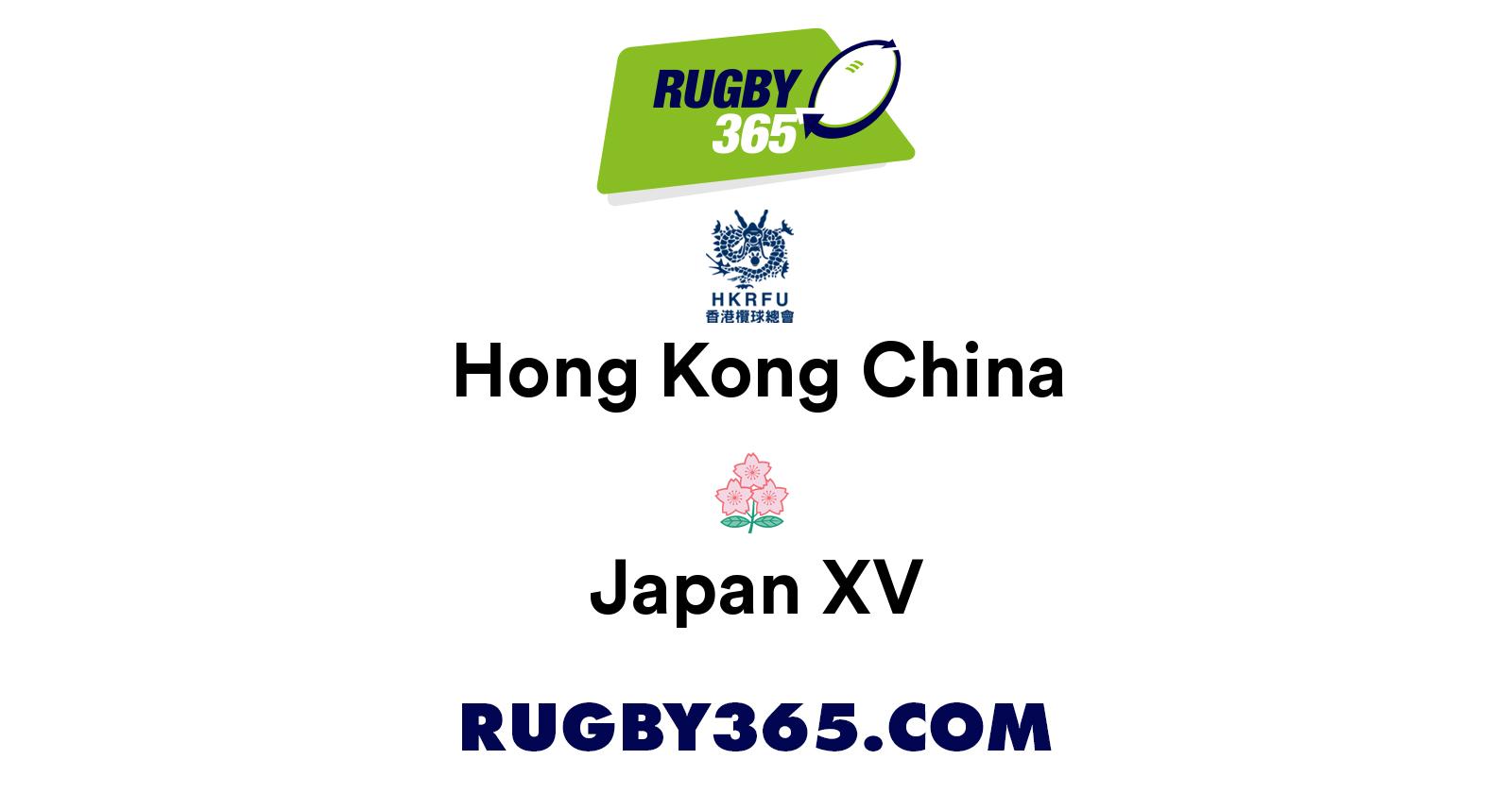 Hong Kong China vs Japan XV | Live Table & Log | Rugby 365