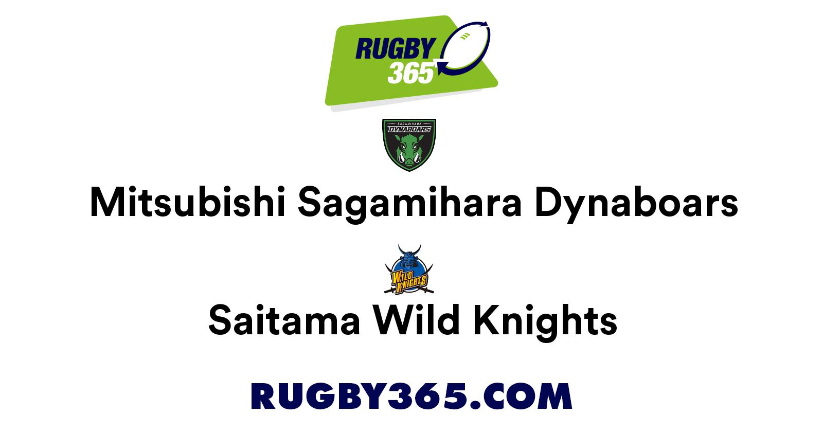 Mitsubishi Sagamihara Dynaboars vs Saitama Wild Knights | Match Stats ...