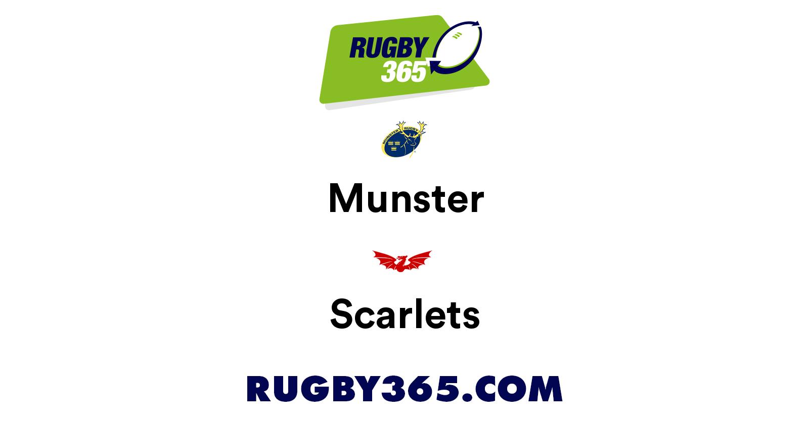 Munster vs Scarlets | Live & Latest Rugby Union Scores & Results ...