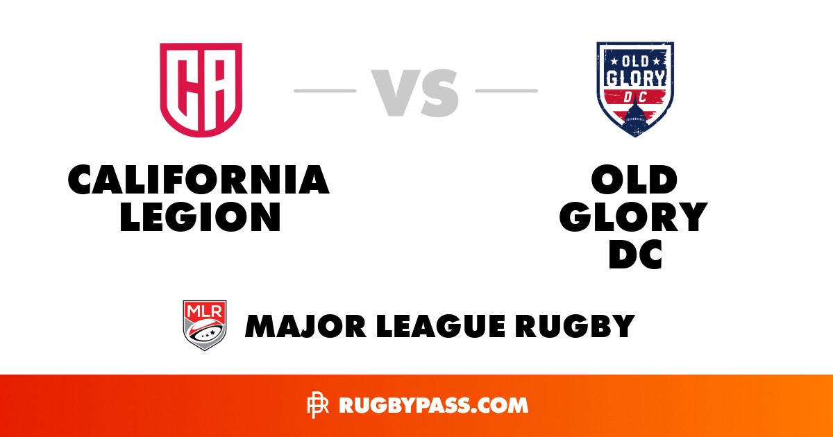 California Legion vs Old Glory DC | Old Glory DC vs California Legion ...