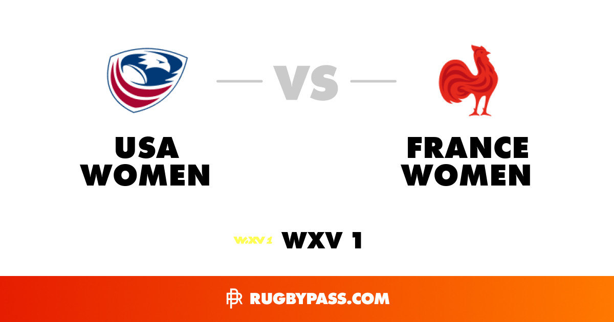 France Women vs USA Women | USA Women vs France Women | WXV 1 Live