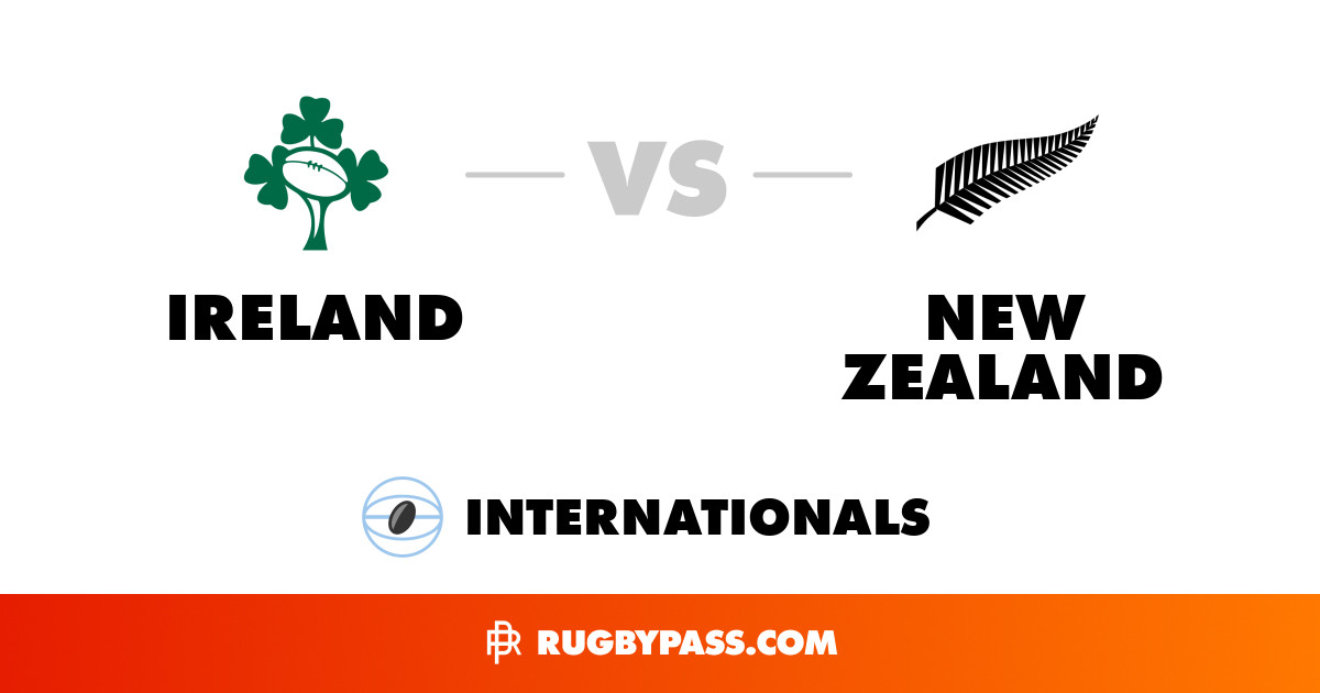Ireland vs New Zealand | Match Stats | RugbyPass