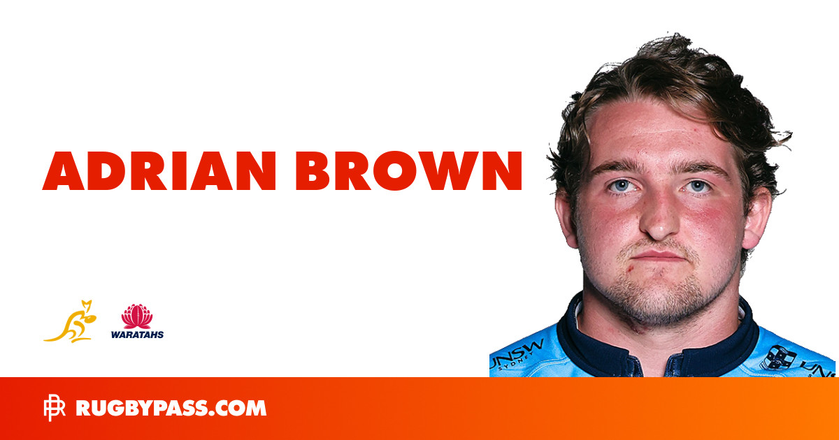 Adrian Brown Rugby Bio | News, Stats, Age, Height & Team | RugbyPass