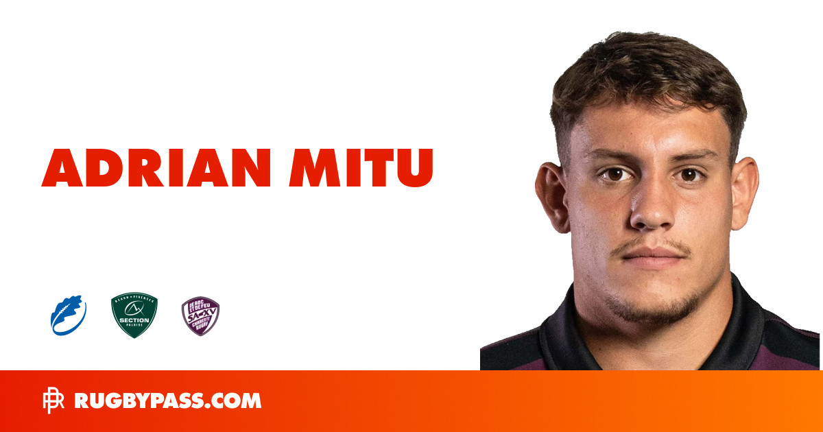 Adrian Mitu Rugby Bio | News, Stats, Age, Height & Team | RugbyPass