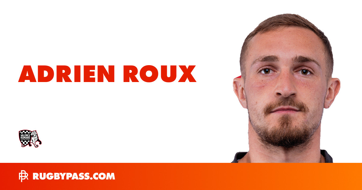 Adrien Roux Rugby Bio | News, Stats, Age, Height & Team | RugbyPass