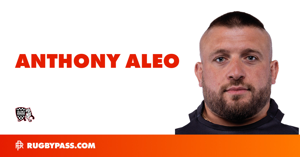 Anthony Aleo Rugby Bio | News, Stats, Age, Height & Team | RugbyPass