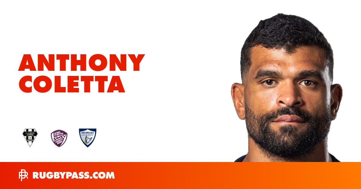 Anthony Coletta Rugby Bio | News, Stats, Age, Height & Team | RugbyPass