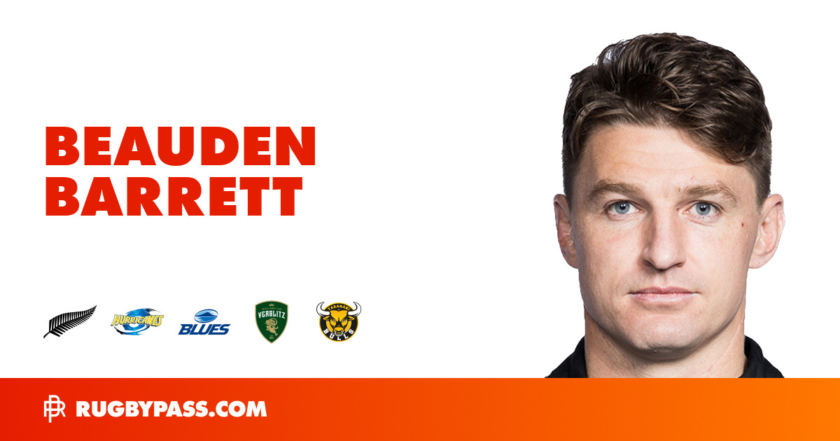 Beauden Barrett Rugby | Beauden Barrett News, Stats & Team | RugbyPass