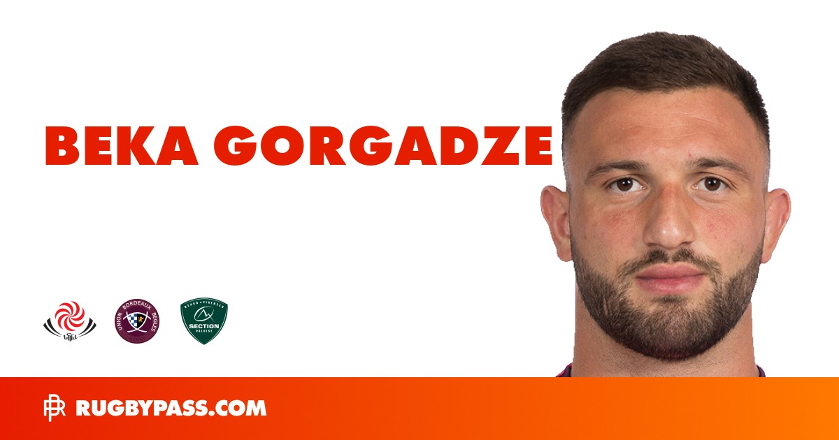 Beka Gorgadze Rugby Bio | News, Stats, Age, Height & Team | RugbyPass