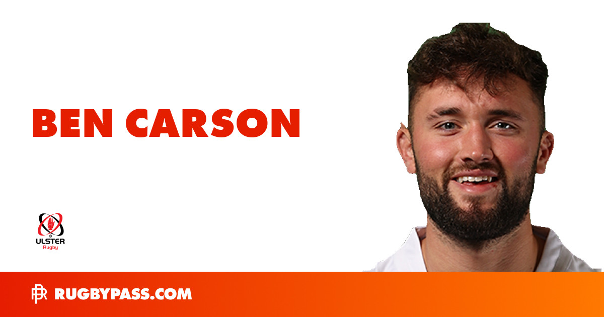 Ben Carson Rugby Bio | News, Stats, Age, Height & Team | RugbyPass