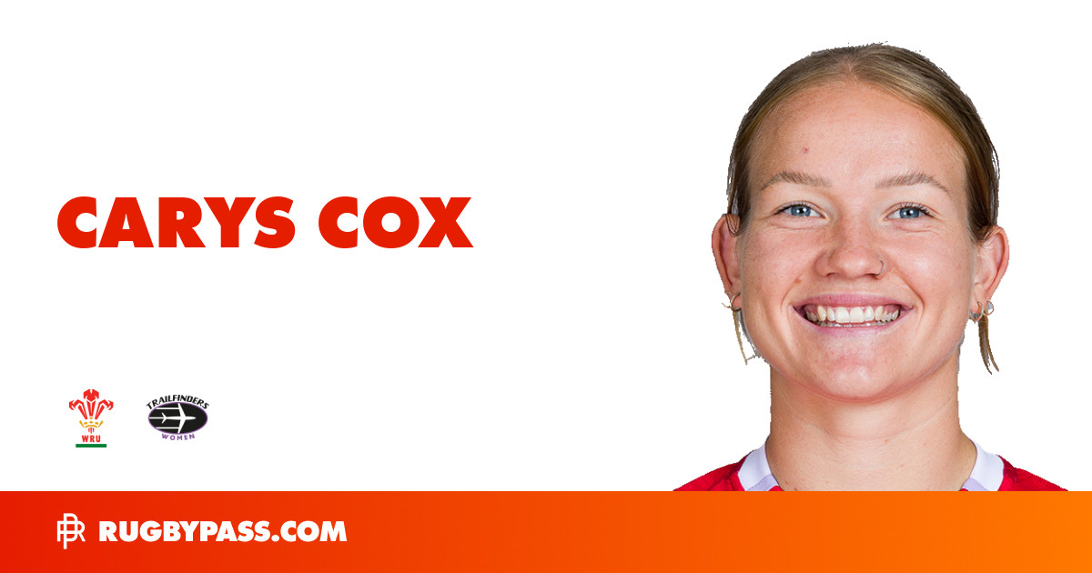 Carys Cox Rugby Bio | News, Stats, Age, Height & Team | RugbyPass