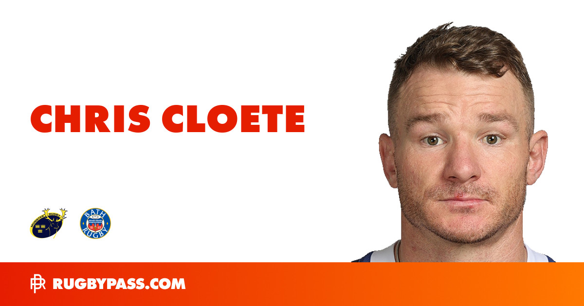 Chris Cloete Rugby Bio | News, Stats, Age, Height & Team | RugbyPass
