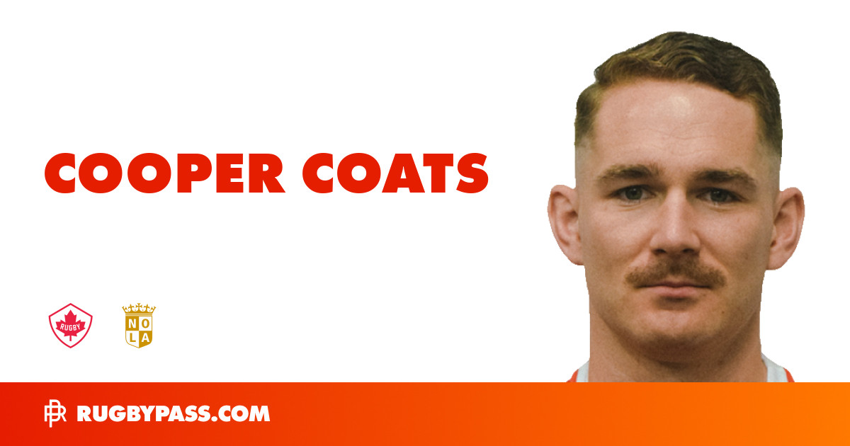 Cooper Coats Rugby Bio | News, Stats, Age, Height & Team | RugbyPass