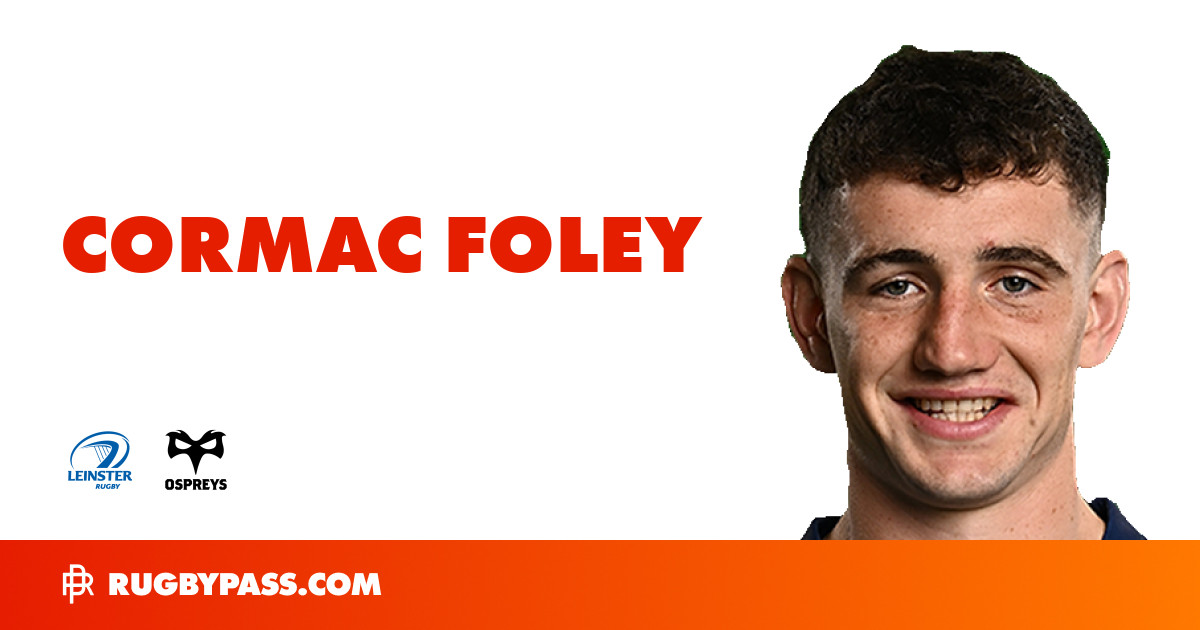 Cormac Foley Rugby Bio | News, Stats, Age, Height & Team | RugbyPass