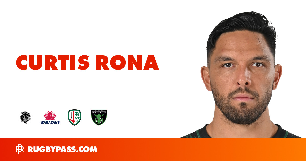 Curtis Rona Rugby Bio | News, Stats, Age, Height & Team | RugbyPass