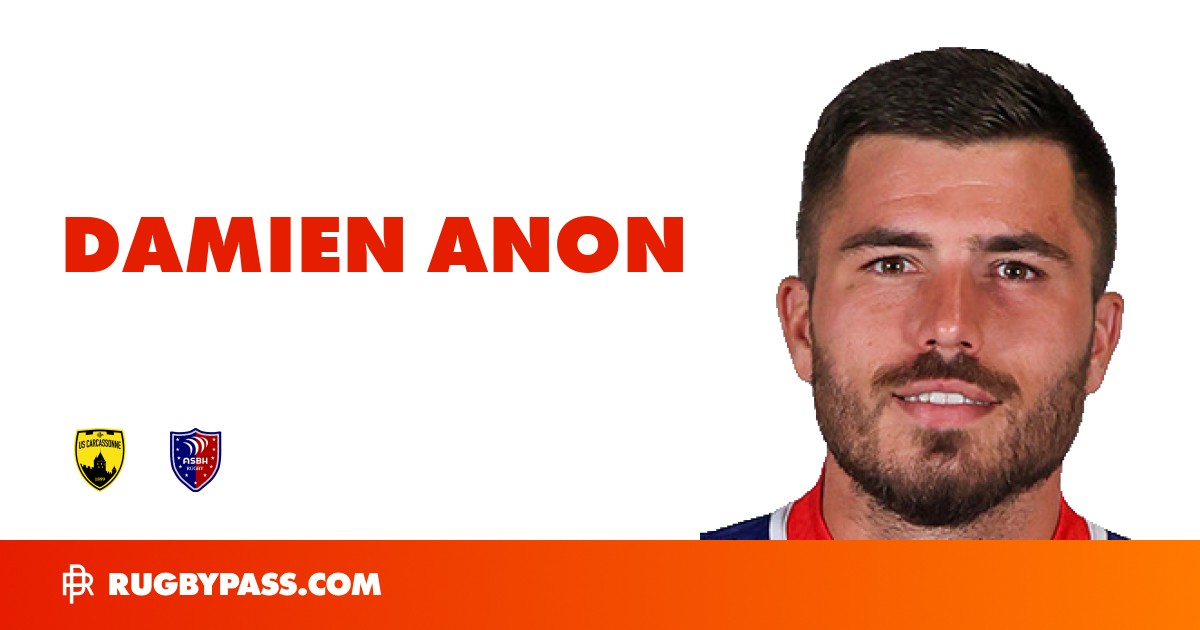 Damien Anon Rugby Bio | News, Stats, Age, Height & Team | RugbyPass