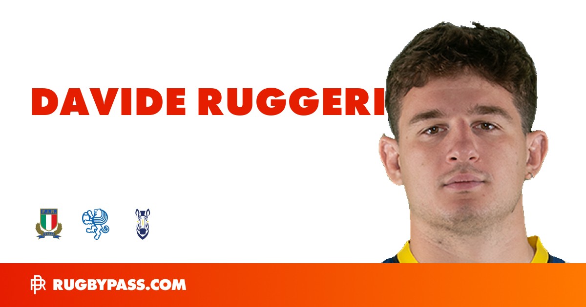 Davide Ruggeri Rugby Bio | News, Stats, Age, Height & Team | RugbyPass