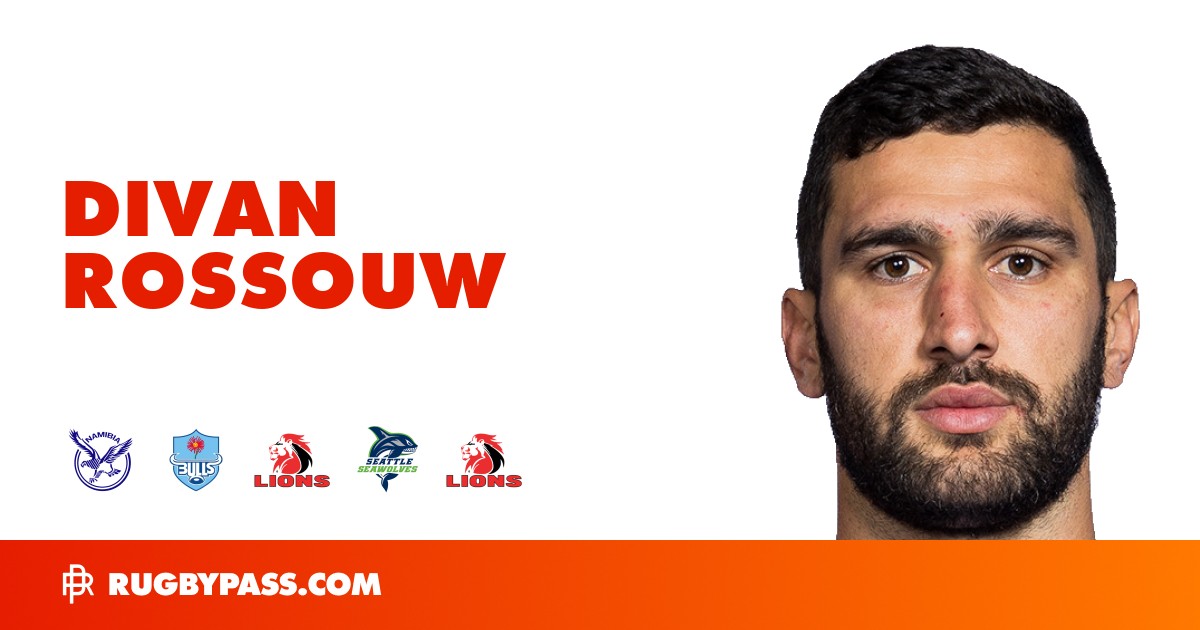 Divan Rossouw Rugby Bio | News, Stats, Age, Height & Team | RugbyPass