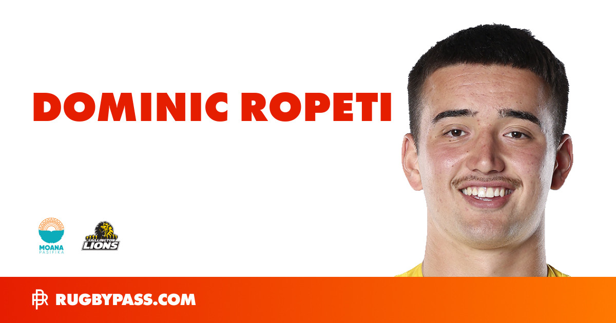 Dominic Ropeti Rugby Bio | News, Stats, Age, Height & Team | RugbyPass