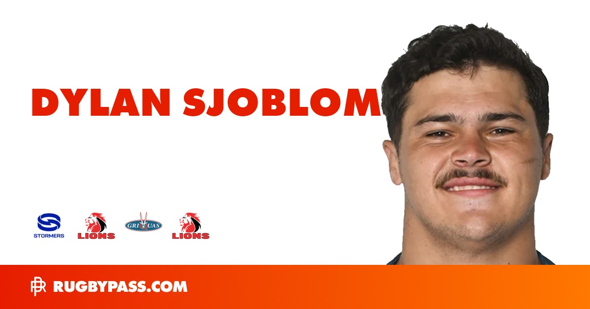 Dylan Sjoblom Rugby Bio | News, Stats, Age, Height & Team | RugbyPass