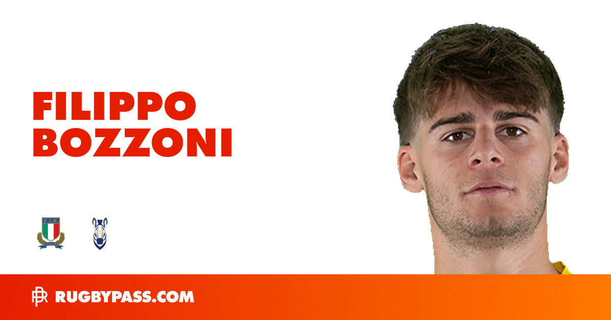 Filippo Bozzoni Rugby Bio | News, Stats, Age, Height & Team | RugbyPass