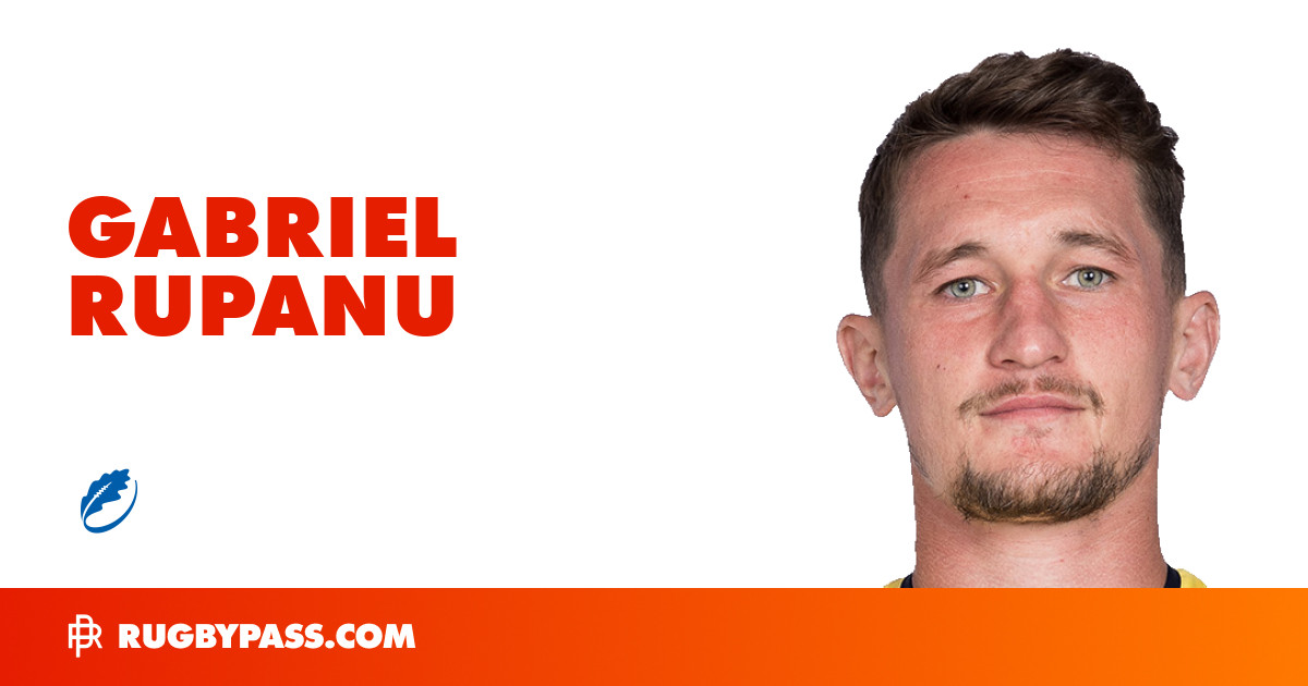 Gabriel Rupanu Rugby Bio | News, Stats, Age, Height & Team | RugbyPass