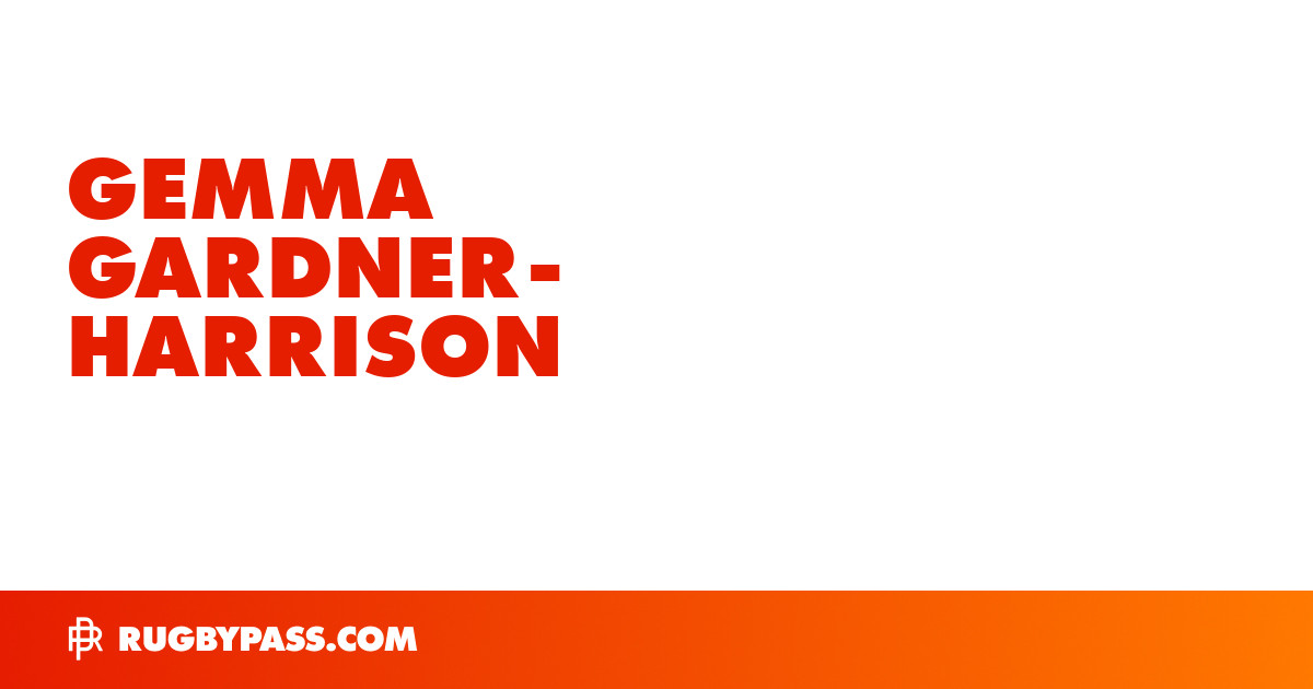 Gemma Gardner-Harrison Rugby Bio | News, Stats, Age, Height & Team ...