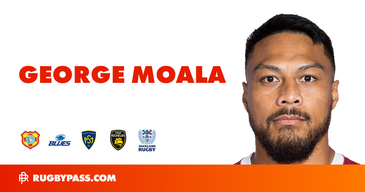 George Moala Rugby Bio | News, Stats, Age, Height & Team | RugbyPass