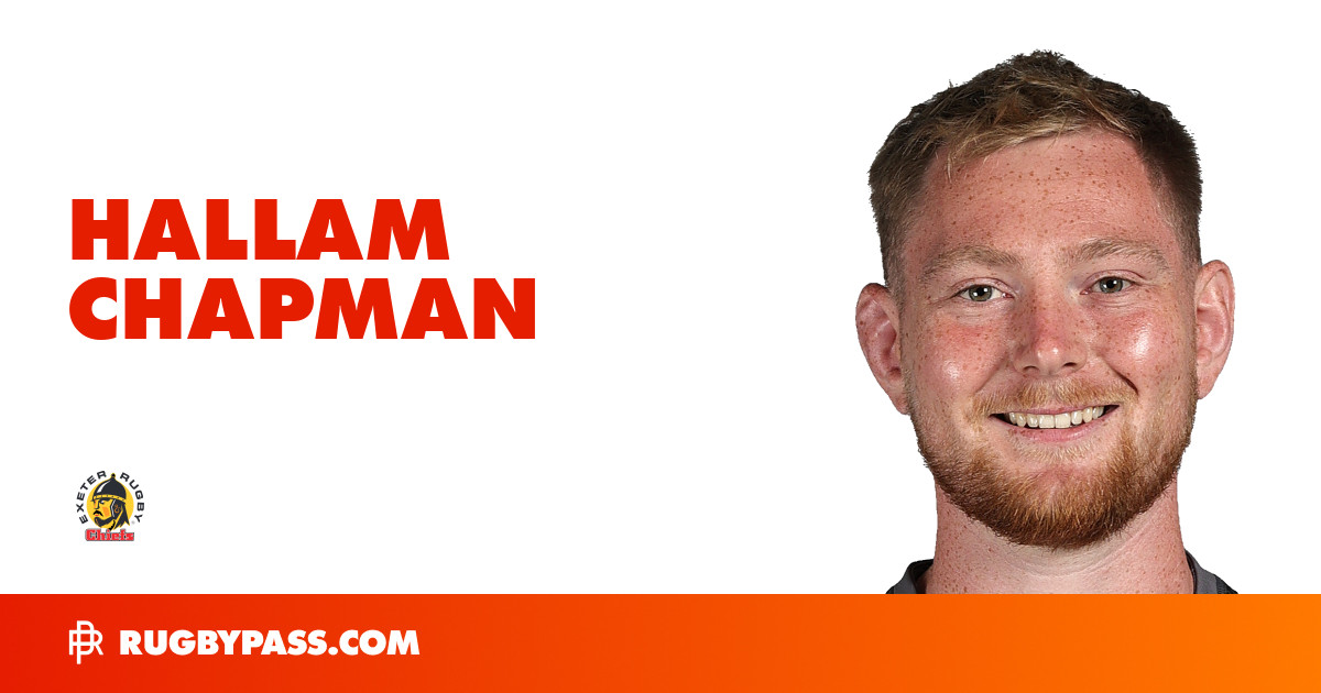 Hallam Chapman Rugby Bio | News, Stats, Age, Height & Team | RugbyPass