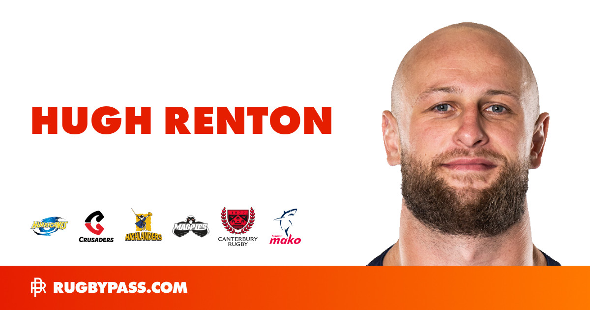 Hugh Renton Rugby Bio | News, Stats, Age, Height & Team | RugbyPass