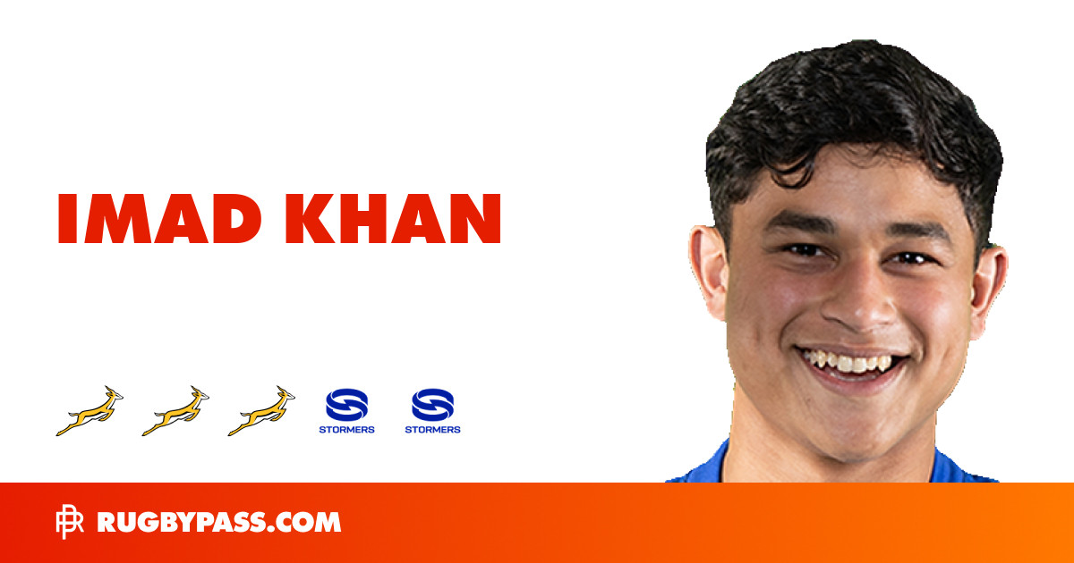 Imad Khan Rugby Bio | News, Stats, Age, Height & Team | RugbyPass