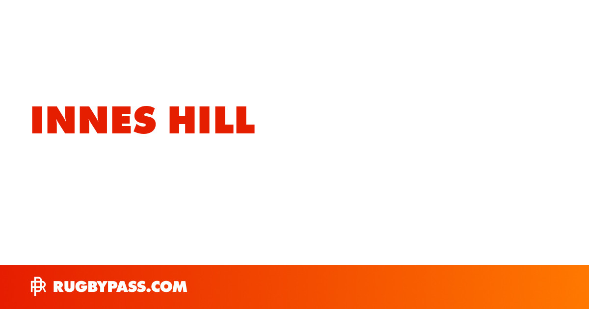 Innes Hill Rugby Bio | News, Stats, Age, Height & Team | RugbyPass