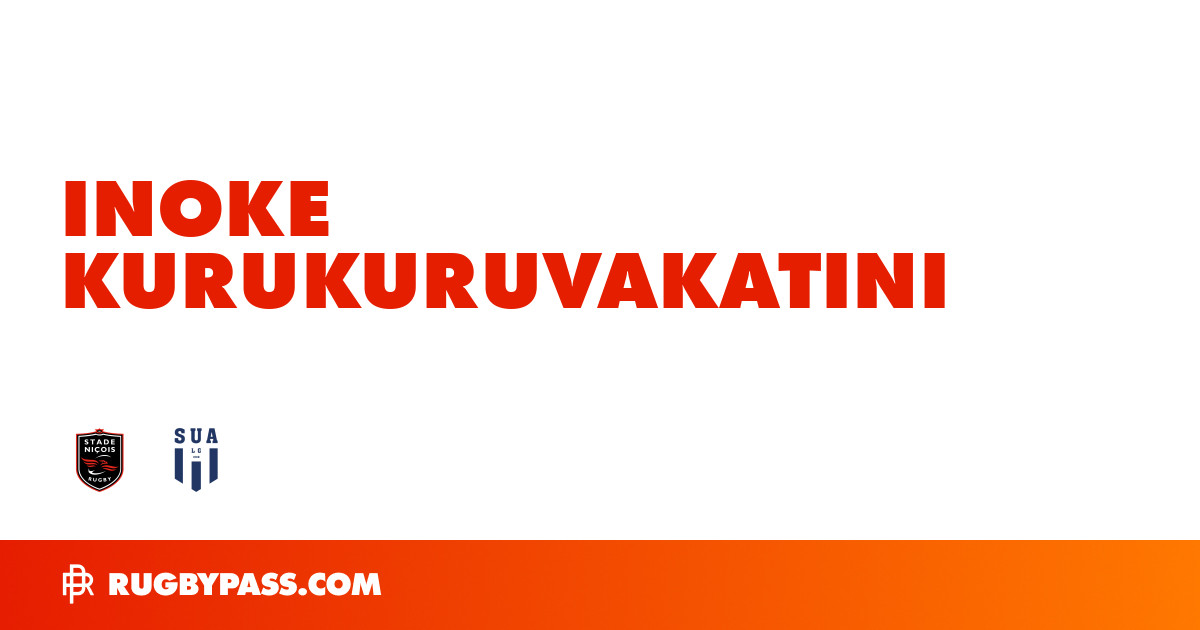 Inoke Kurukuruvakatini Rugby Bio | News, Stats, Age, Height & Team ...